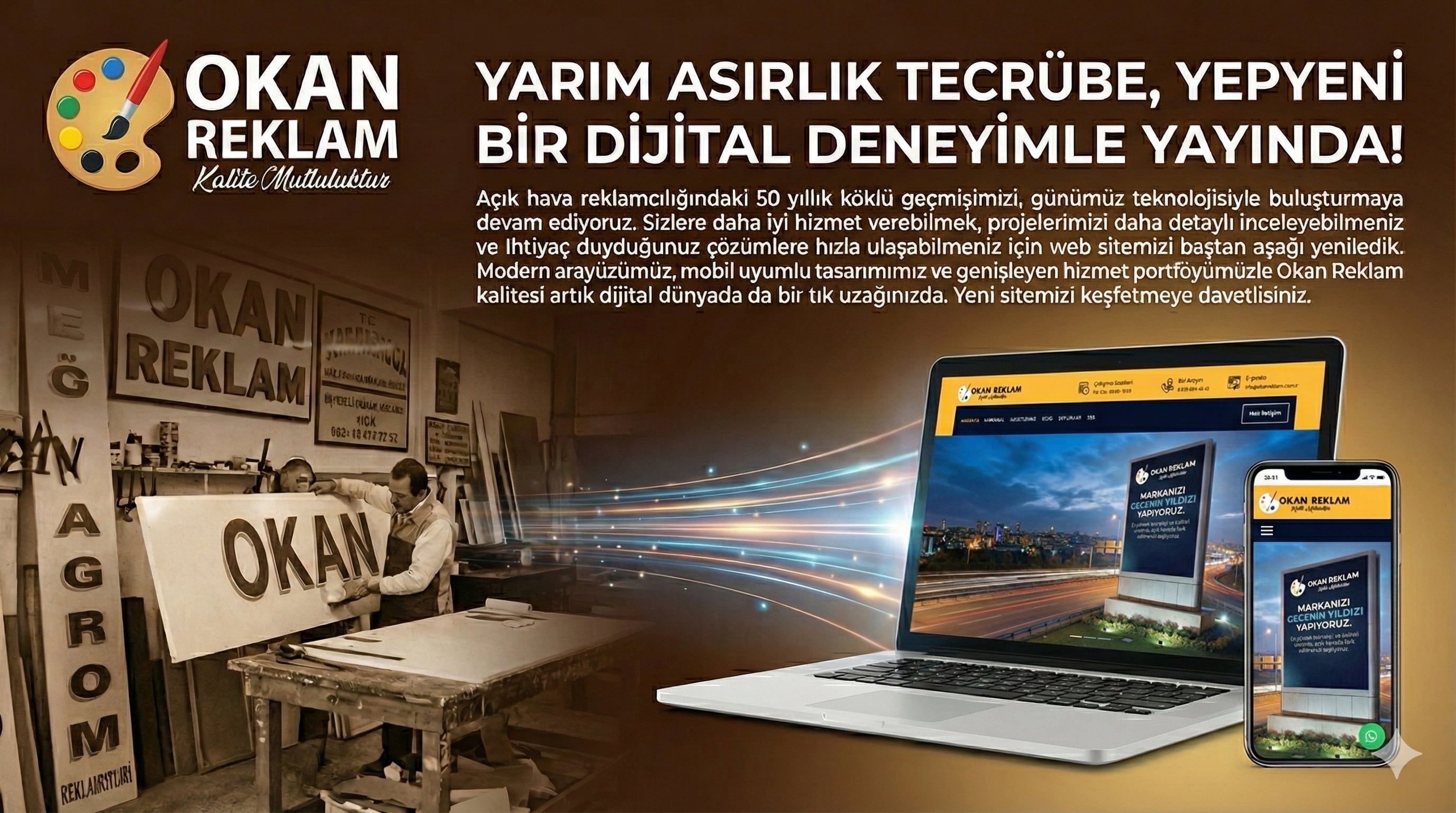 Yarım Asırlık Tecrübe, Yepyeni Bir Dijital Deneyimle Yayında!