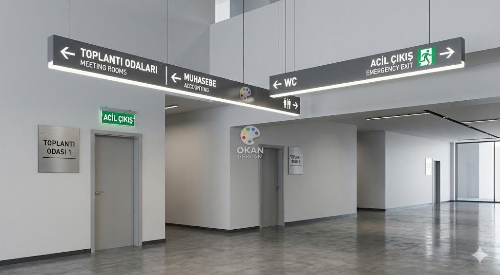 Karmaşaya Son Verin: İşletmenizin Düzeni ve Güvenliği İçin Yönlendirme Tabelaları